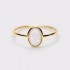 Round Opal Ring