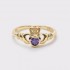 Purple Heart Crown Ring