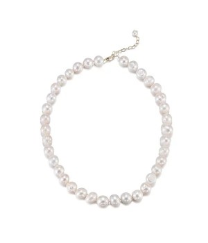 Natural Pearl Thick Set Necklace