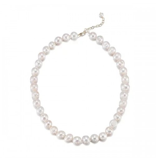 Natural Pearl Thick Set Necklace